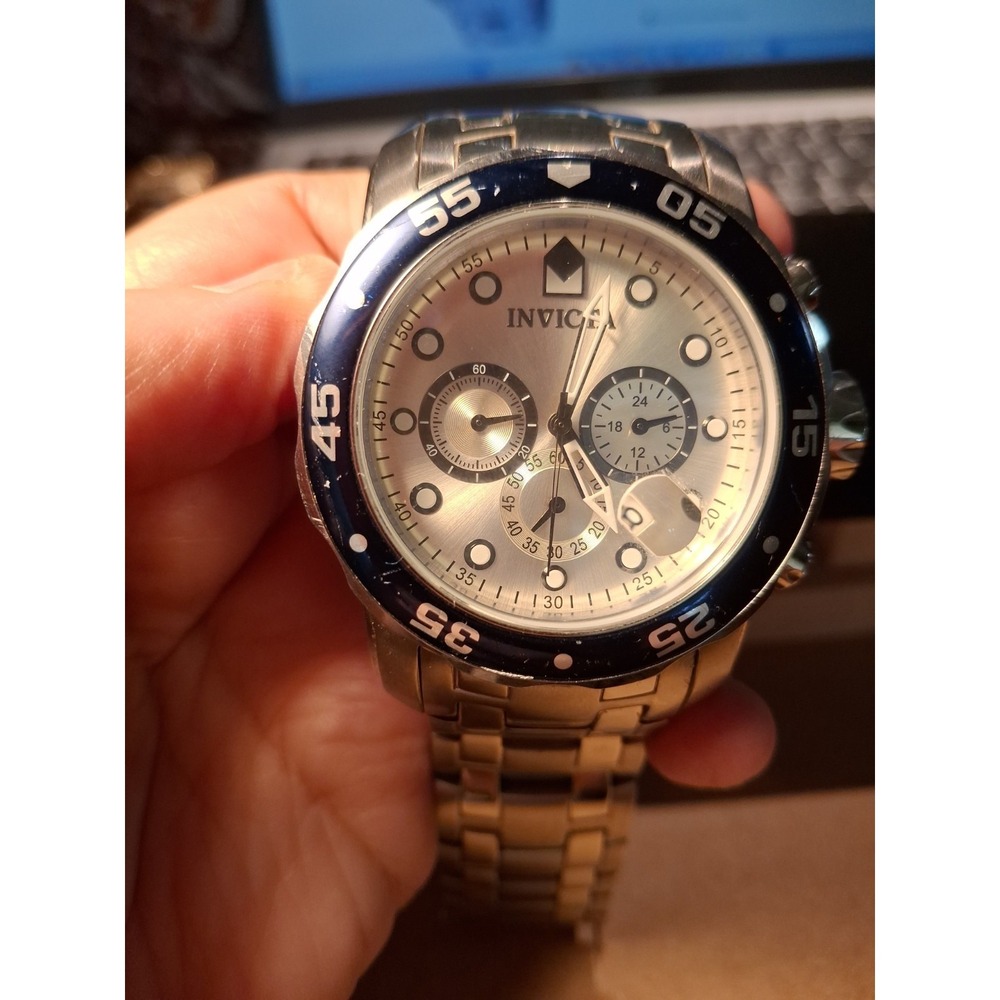 Invicta Mens Stainless Steel Watch. Pro Diver SCUBA Model 80058. SEE DESCRIPTION - Picture 10 of 16